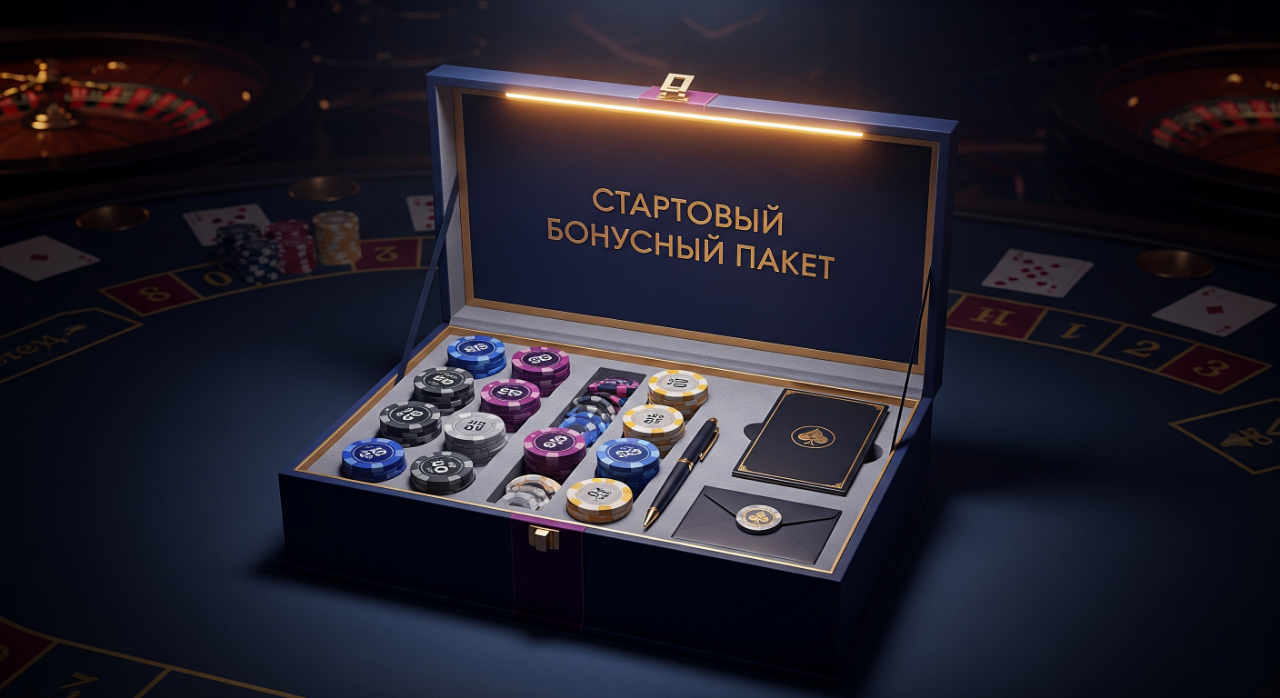 Бонусы Стартовый бонусный пакет для новых игроков 